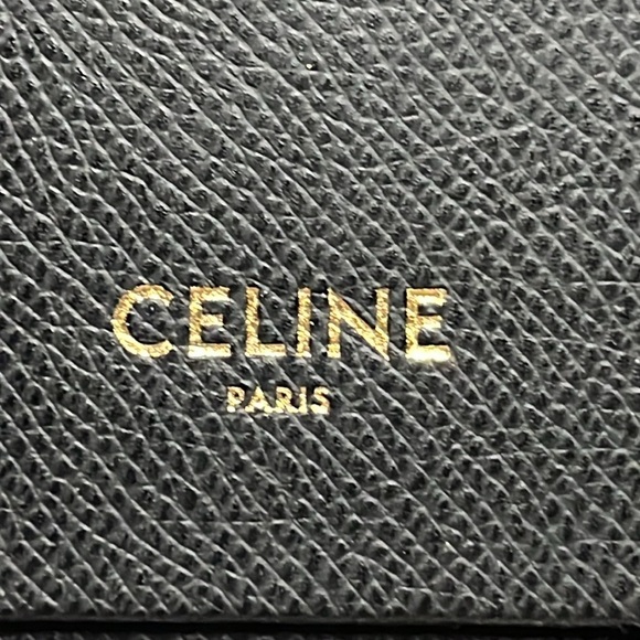CELINE PARIS NWT NIB Black Flap Close Eyeglass Case w/ Sealed Microfiber Cloth - Picture 8 of 12